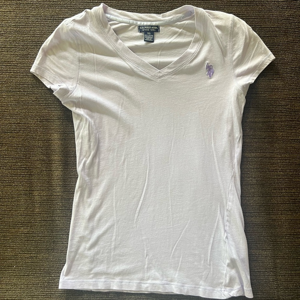 Light Purple Polo Ralph Lauren T shirt.